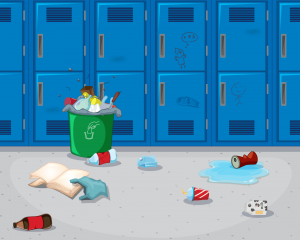 The Locker Mess Monster by Neal Levin